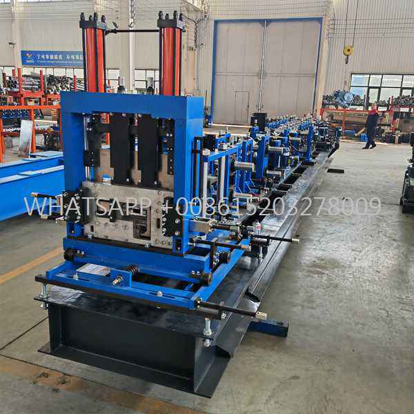 High-Precision Heavy-Duty Industrial CNC Variable CZ Purlin Forming Machine