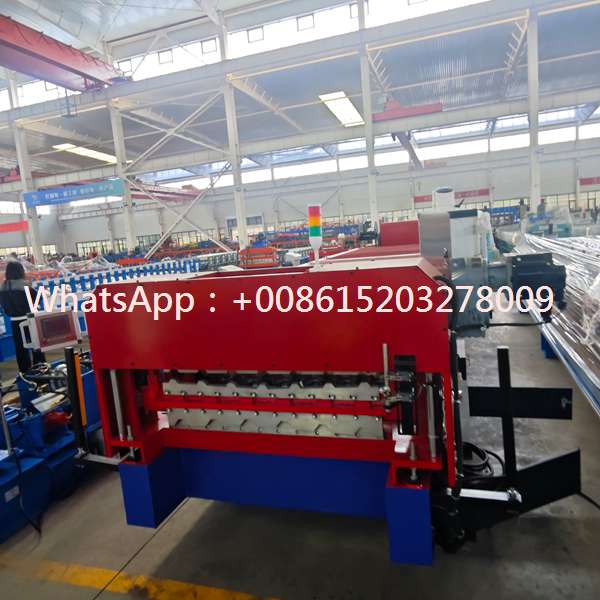  Premium Heavy-Duty Aluminium Corrugated Roof Sheet Roll Forming Machine for Commercial and Residential Metal Roofing Solutions