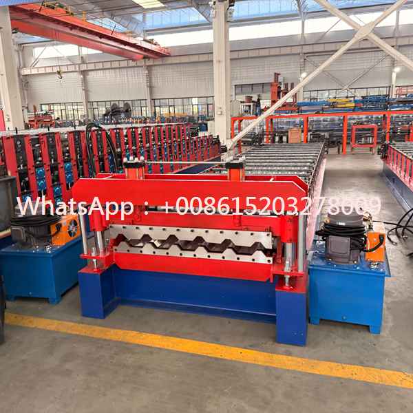 Automatic TP-40 Metal Roof Panel Machine for Precision Trapezoidal Roofing Sheet Production and Continuous Color Steel Panel Manufacturing