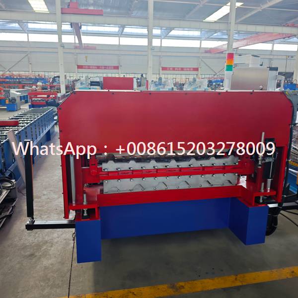 Automatic TP40 Roof Panel Machine for Continuous Trapezoidal Metal Roofing Sheet Production with Precision Roll Forming and Programmable Cutting