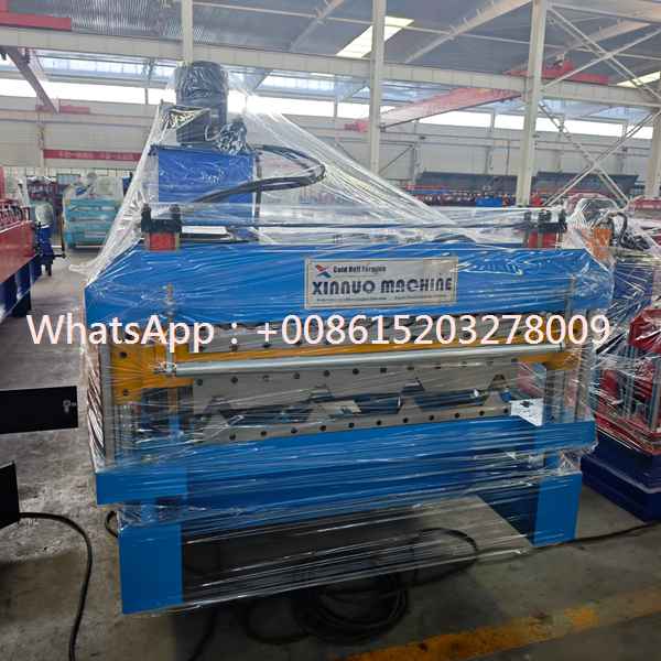 Automatic Colored Steel Roofing Sheet Roll Forming Machine for High Efficiency Metal Roof Panel Manufacturing and Customized Building Sheet Production