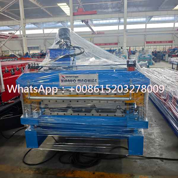 Automatic Colored Steel Roofing Sheet Roll Forming Machine for High Efficiency Metal Roof Panel Manufacturing and Customized Building Sheet Production