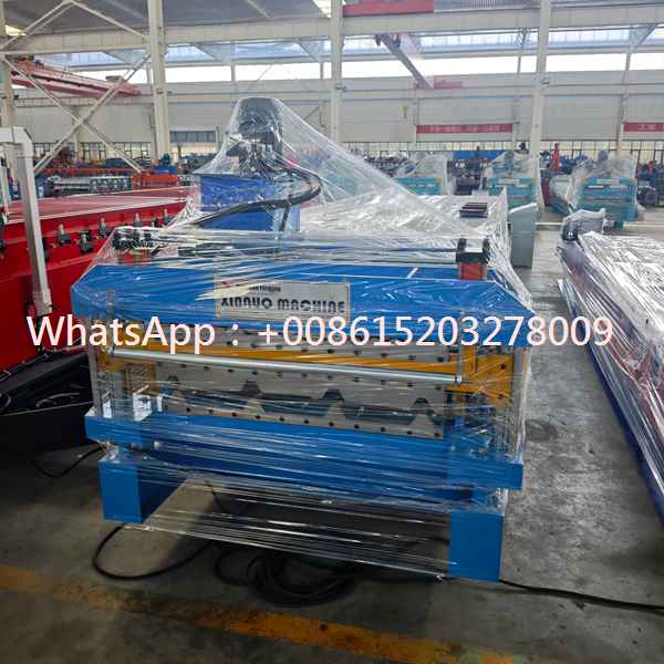 Automatic Colored Steel Roofing Sheet Roll Forming Machine for High Efficiency Metal Roof Panel Manufacturing and Customized Building Sheet Production