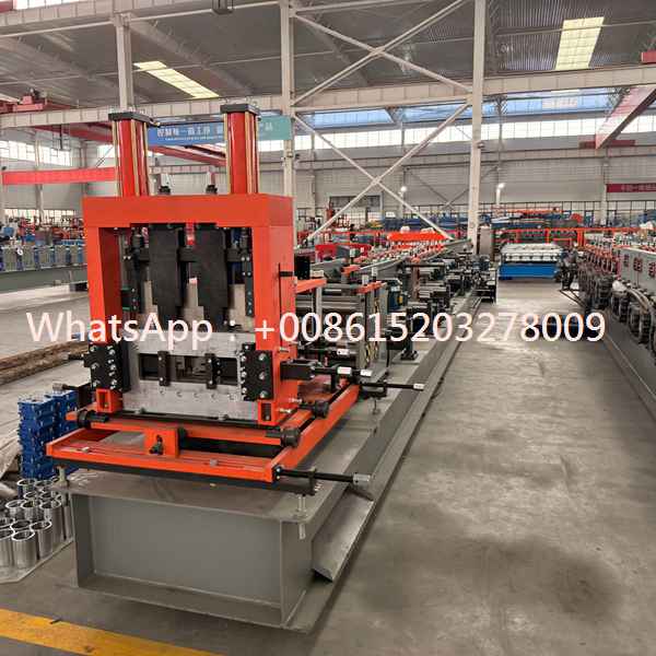 Automatic CZU Purlin Roll Forming Machine for Multi Profile Steel Purlin Manufacturing and High Efficiency Structural Frame Production System