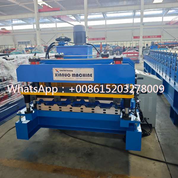 Automatic Double Deck Roll Forming Machine for Dual Layer Metal Roofing Sheet Production and High Efficiency Building Panel Manufacturing System