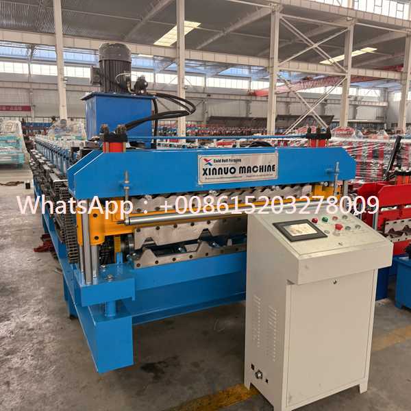Automatic Double Layer Roofing Sheet Machine for Dual Profile Metal Roof Panel Manufacturing and High Efficiency Roll Forming Production System