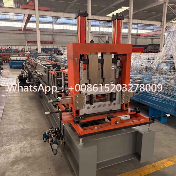 Automatic Purlin Forming Machine for High Precision Steel C Z Purlin Manufacturing and Continuous Structural Frame Component Production System