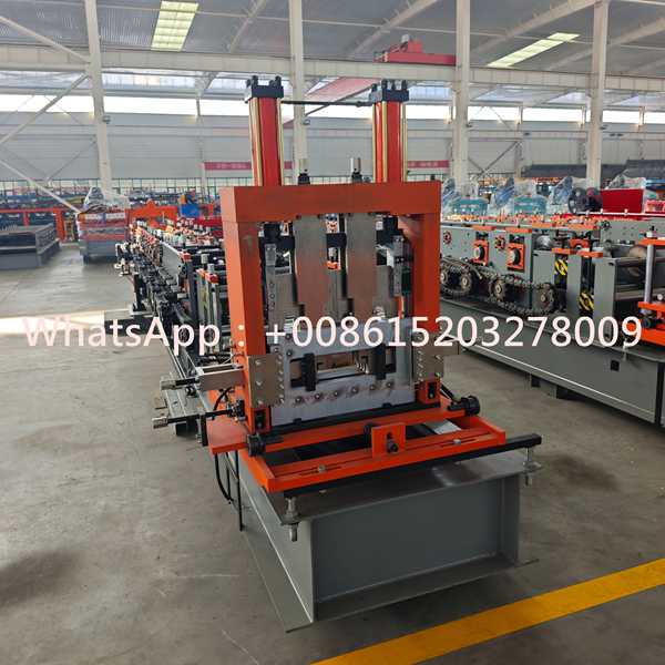Customized Purlin Roll Forming Line for Complete Steel Production