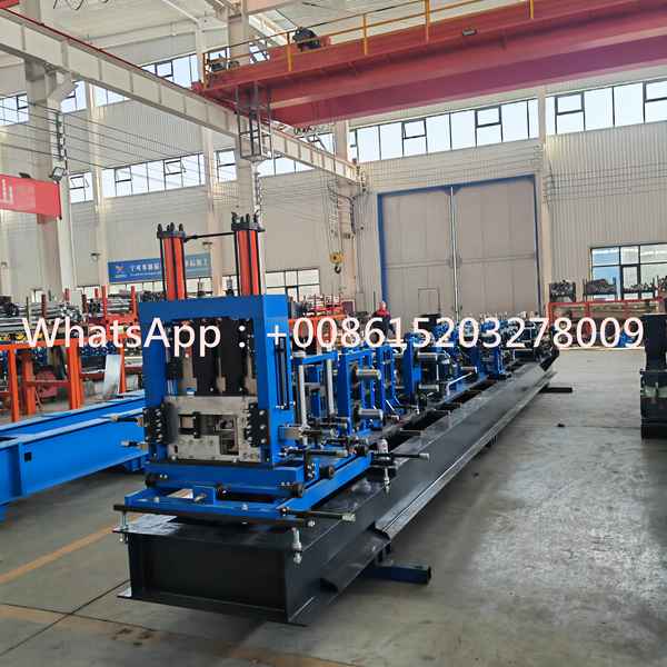 CE Certified CZ Purlin Roll Forming Machine for Steel
