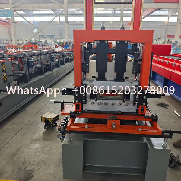 Hydraulic Punching Purlin Roll Forming Machine