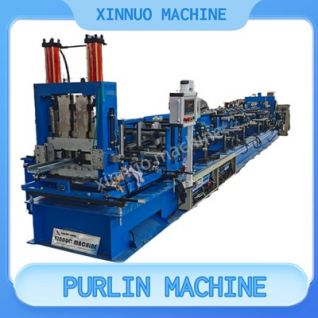 automatic c purlin roll forming machine with high precision 