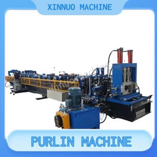 Automatic cz purlin roll forming machine-8 with high efficiency