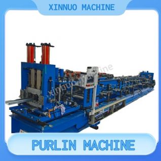 high-precision c profile roll forming machine with auto-cut 