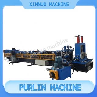 High-precision C purlin roll former