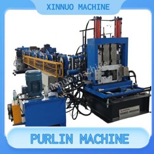 C-shape purlin roll forming machine with high accuracy 