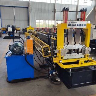 A high-efficiency c profile roll forming machine