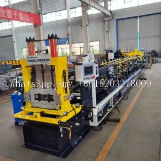 A high-precision machine for shaping metal coil profiles