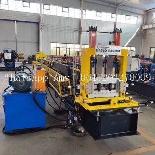 High-precision automated steel purlin forming machine