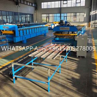 High Precision Metal Roof Panel Roll Forming Equipment