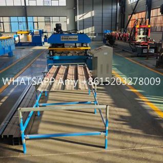 Continuous Forming Process for Metal Roofing Sheets