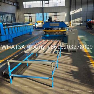 Continuous Forming Process for Metal Roofing Sheets
