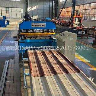 Roof Panel Roll Forming Machine | Metal Roofing Sheet Production Line