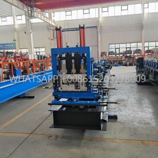 Automatic & Size-Adjustable Z Purlin Roll Forming Machine