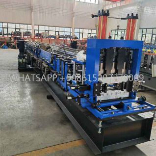 Automatic & Size-Adjustable Z Purlin Roll Forming Machine