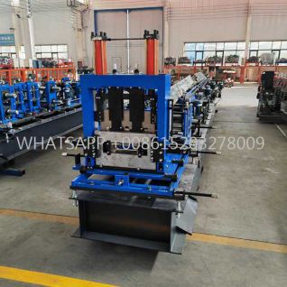 Industrial High-Speed CNC Interchangeable CZ Purlin Manufacturing Machine