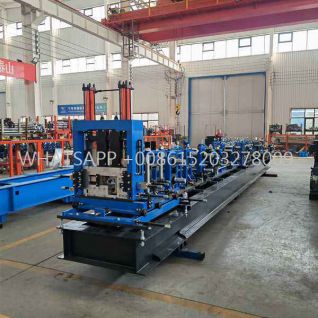 High-Capacity Industrial CNC Interchangeable Automatic C&Z Purlin Forming Machine