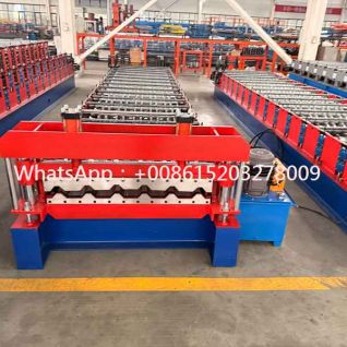 Automatic Metal Roofing Sheet Roll Forming Machine for Fully Automatic Roof Panel Fabrication and High Precision Steel Roofing Production