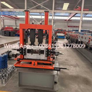 Automatic CZ U Purlin Roll Forming Machine for C Z U Steel Profile Manufacturing and High Efficiency Structural Frame Production System