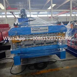 Automatic Galvanized Steel Roofing Sheet Machine for High Precision Metal Roof Panel Manufacturing and Continuous Steel Sheet Roll Forming Production System