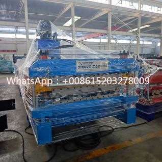 Industrial Roof Panel Roll Former for Automatic Metal Roofing Sheet Production and High Strength Building Panel Manufacturing System