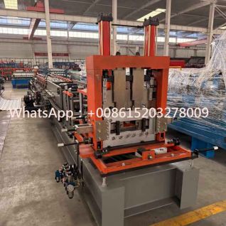 Automatic Purlin Forming Machine for High Precision Steel C Z Purlin Manufacturing and Continuous Structural Frame Component Production System
