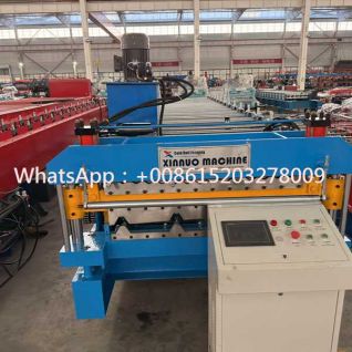 Automatic Sinusoidal Roof Sheet Roll Forming Machine for High Precision Corrugated Metal Roofing Panel Production and Continuous Steel Sheet Manufacturing